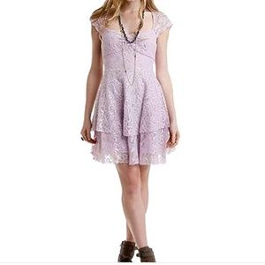 Free People Lavender Rock Candy Dress